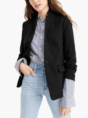 J. Crew Regent Wool Flannel Blazer 8